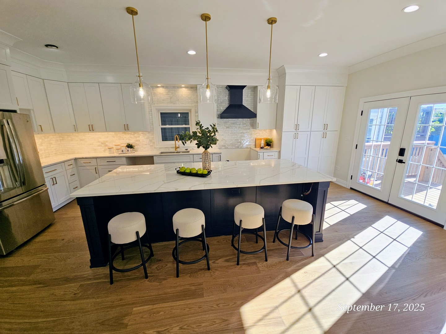1622 North Spaulding Avenue Chicago, IL 60647 - Photo 5 of 50 a kitchen with cabinets and refrigerator