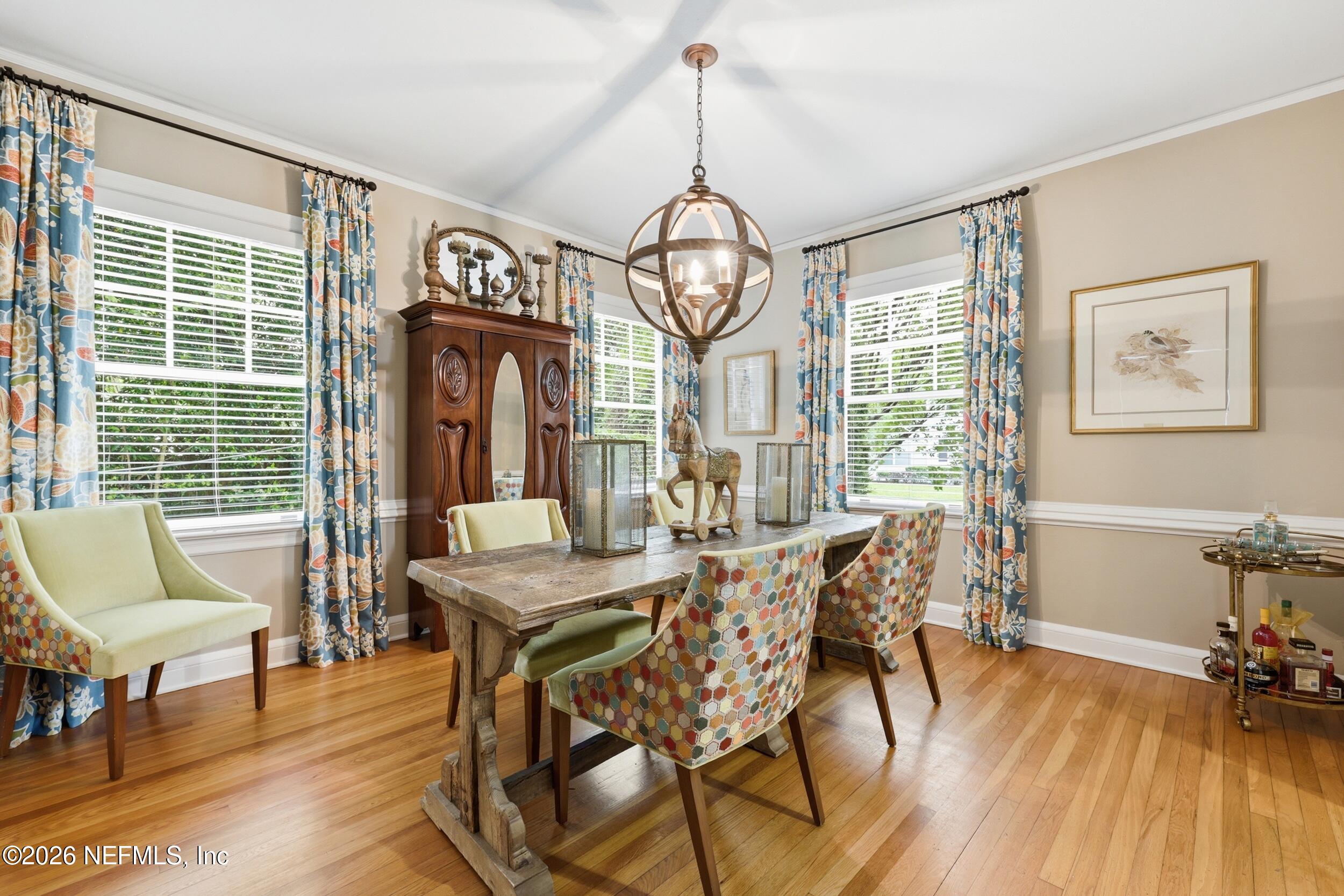 1375 Morvenwood Road Jacksonville, FL 32207 - Photo 4 of 27 Stunning Dining Room with molding