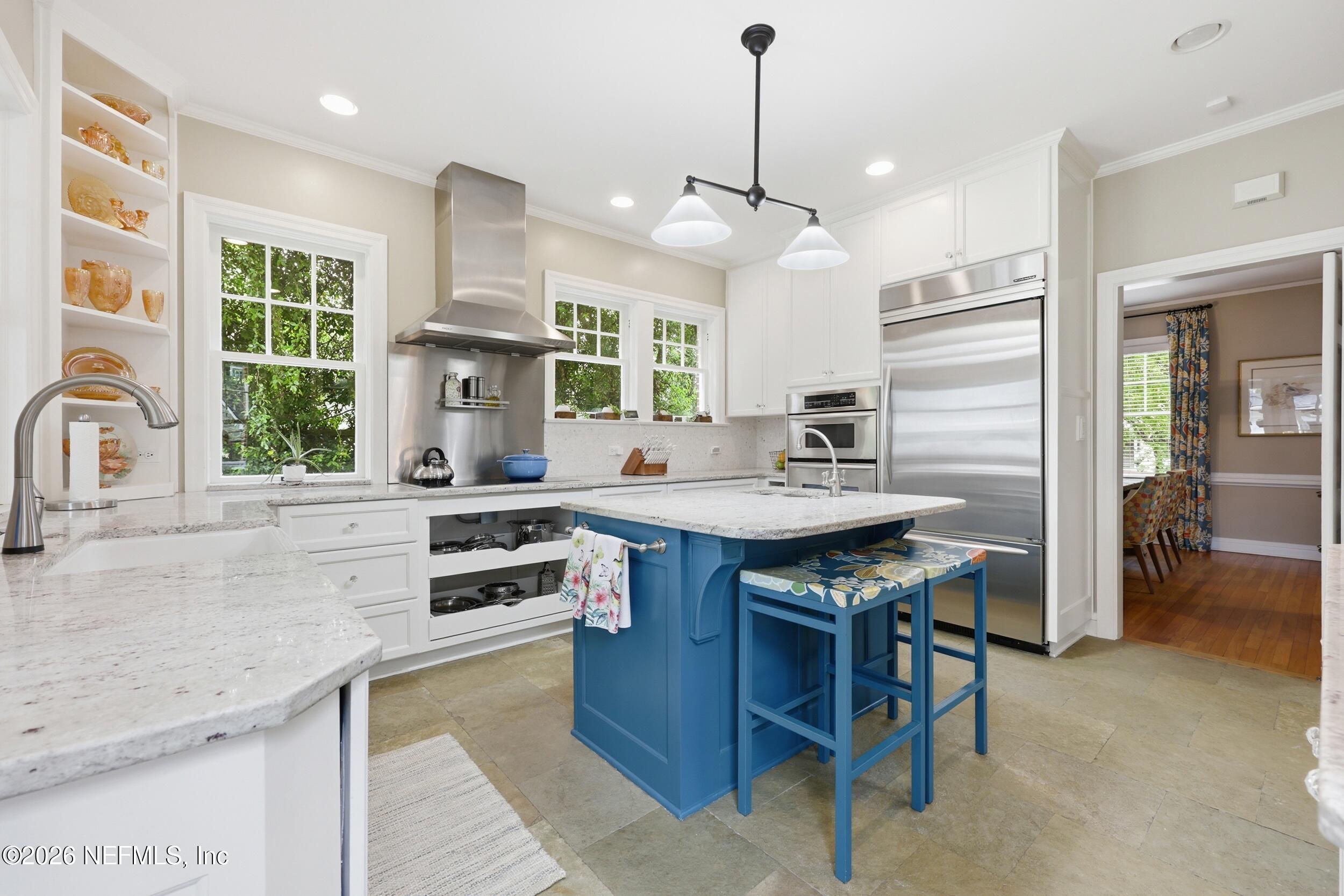 1375 Morvenwood Road Jacksonville, FL 32207 - Photo 6 of 27 Wolf Stove + Built-In Fridge