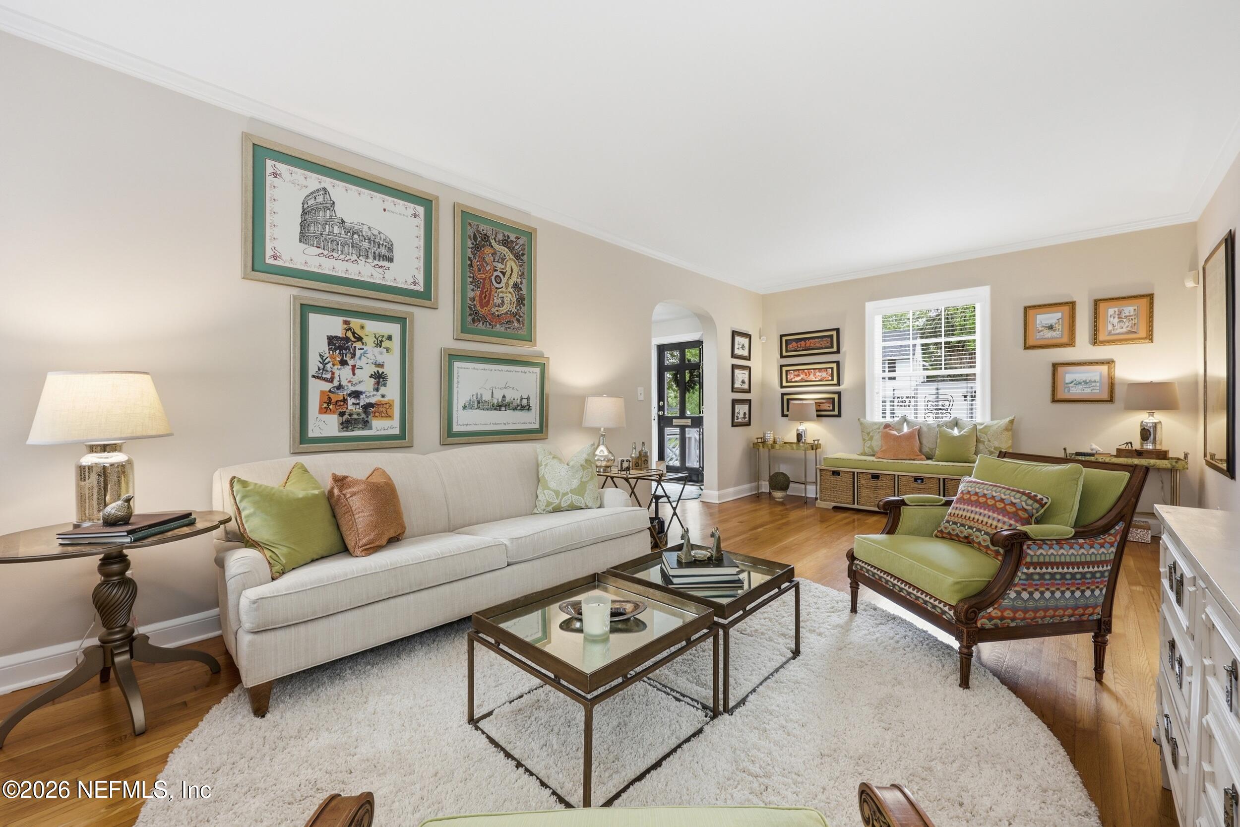 1375 Morvenwood Road Jacksonville, FL 32207 - Photo 8 of 27 Large Living room with fireplace