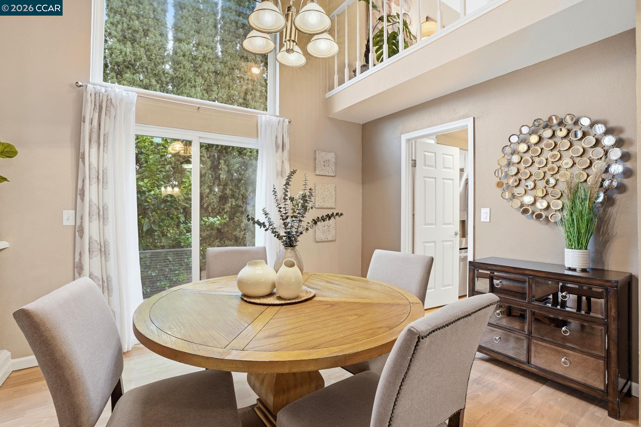 5454 Anselmo Court Concord, CA 94521 - Photo 15 of 44 a view of a dining room with furniture window and outside view