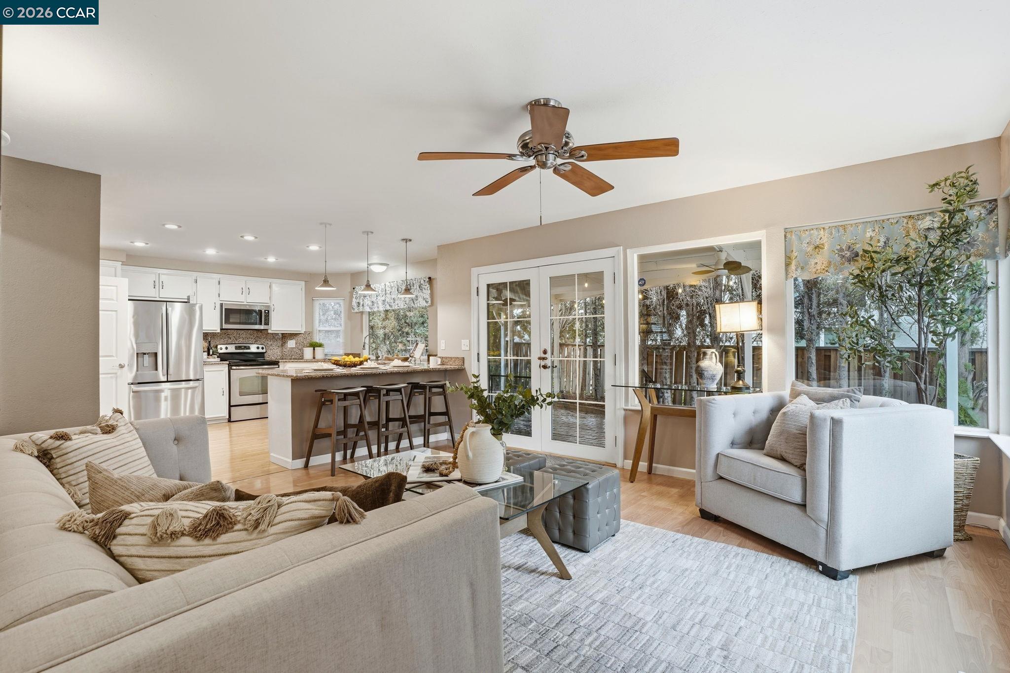 5454 Anselmo Court Concord, CA 94521 - Photo 10 of 44 a living room with furniture and a large window