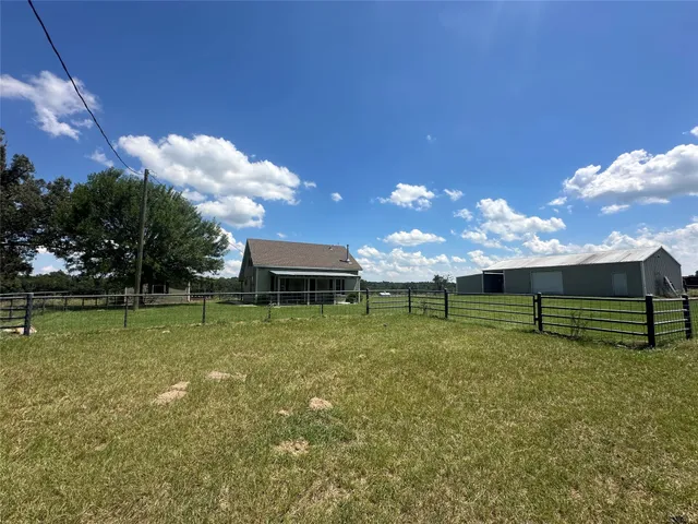 a view of a big yard
