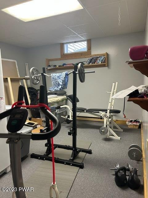 266 Keen Lake Road Waymart, PA 18472 - Photo 43 of 46 workout room (2)