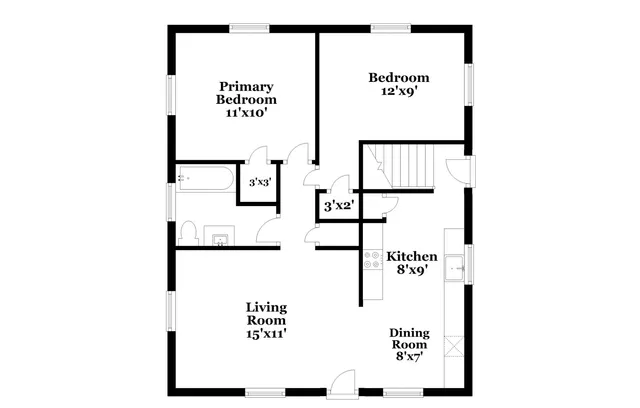 $1,390 | 6667 East 17th Street, Indianapolis, IN 46219