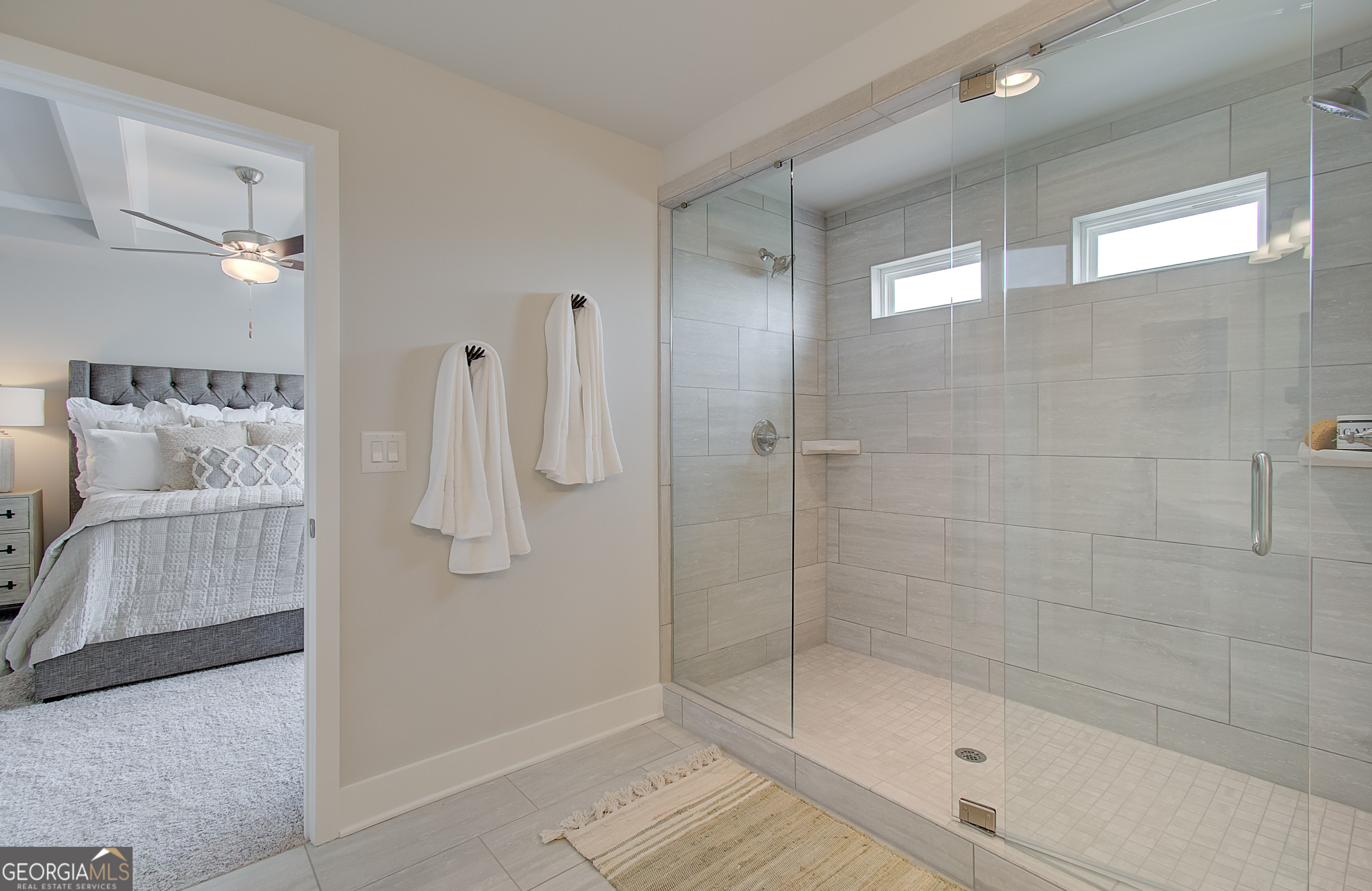 182 Depot Landing Road, Unit 65A Auburn, GA 30011 - Photo 26 of 37 a bathroom with a shower