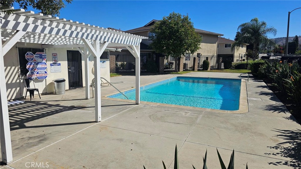 18206 Vía Dicha, Unit 3 Rowland Heights, CA 91748 - Photo 10 of 11 a view of a house with entryway and a porch