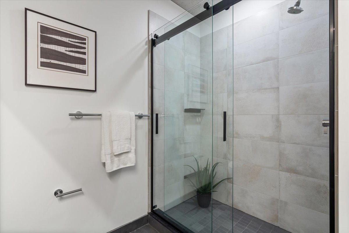 234 West Polk Street, Unit 3708 Chicago, IL 60607 - Photo 17 of 44 a bathroom with a shower