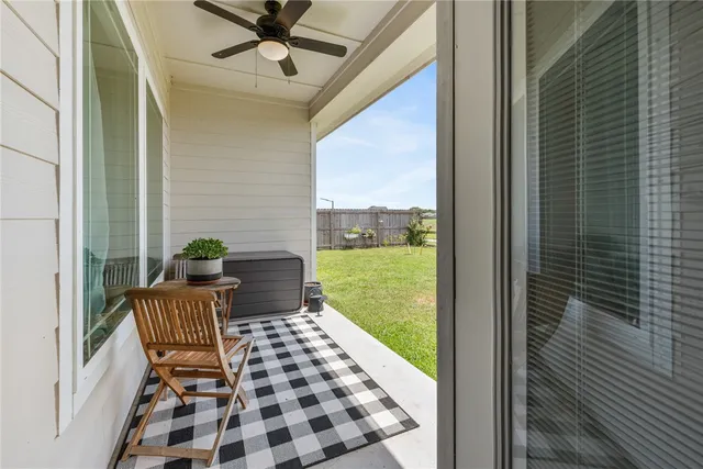 a view of an outdoor space with porch