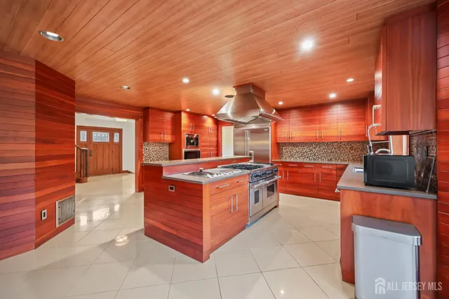 a view of a brick wall