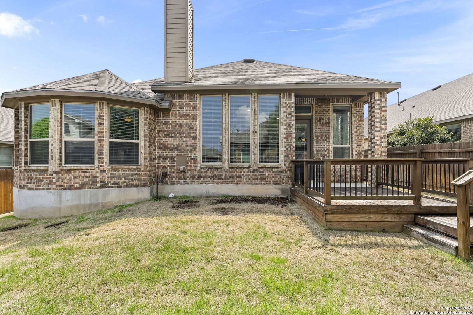 9753 Monken Boerne, TX 78006 - Photo 32 of 38 front view of a house with a yard