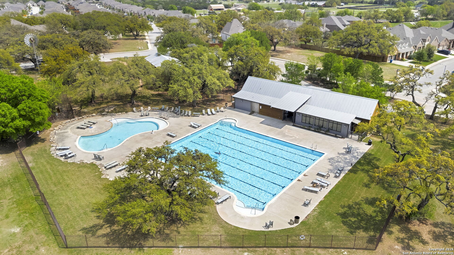 9753 Monken Boerne, TX 78006 - Photo 36 of 38 an aerial view of a house