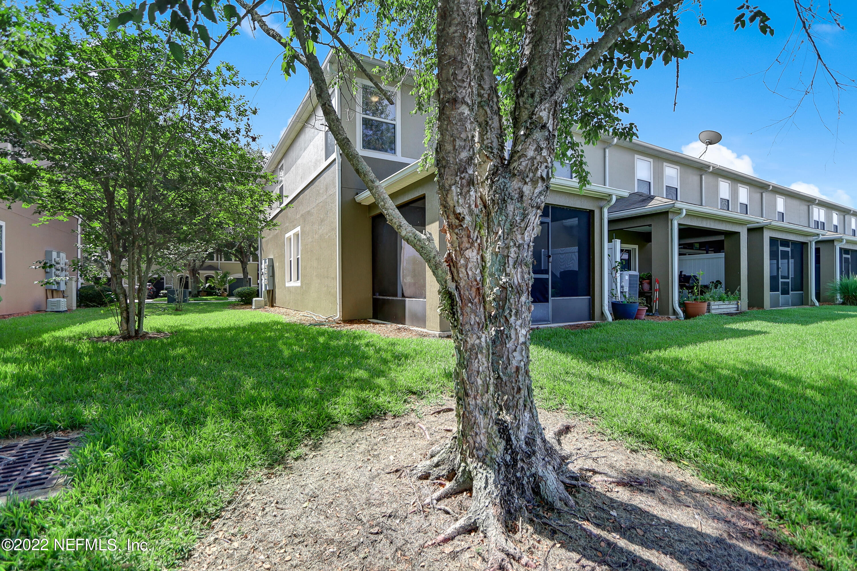 12952 Spring Rain Road Jacksonville, FL 32258 - Photo 28 of 28 a view of a yard with plants and a large tree
