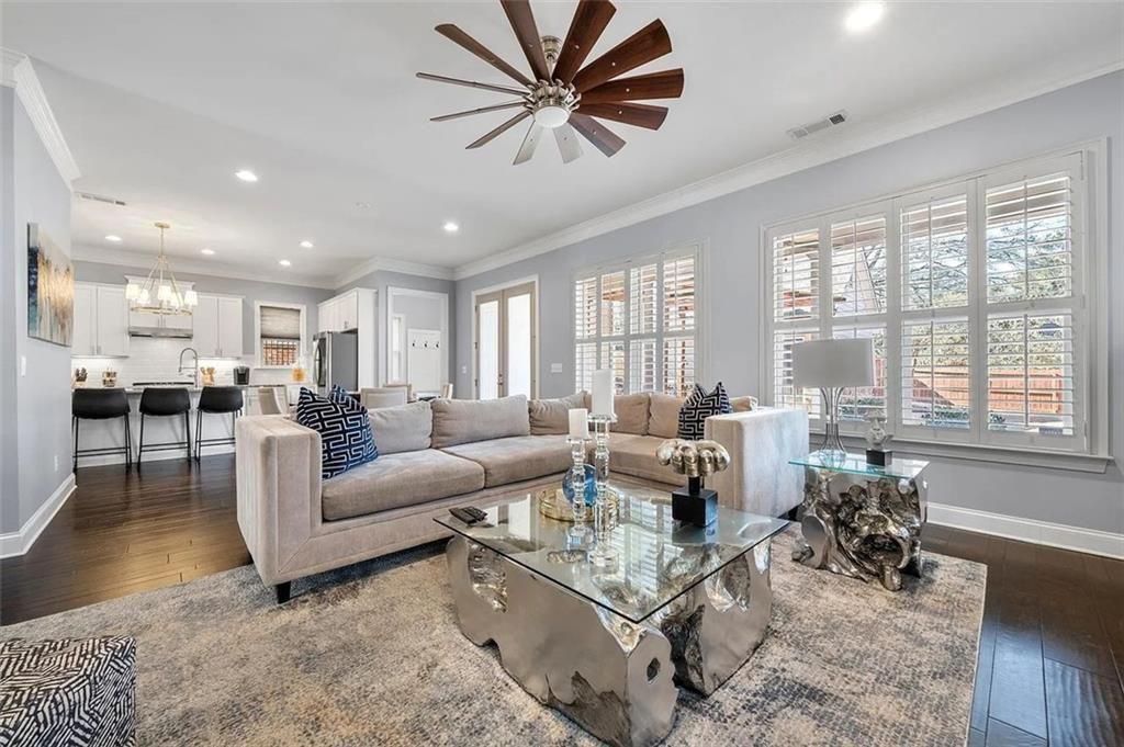3165 Oakdale Road Atlanta, GA 30354 - Photo 3 of 35 a living room with furniture large window and wooden floor