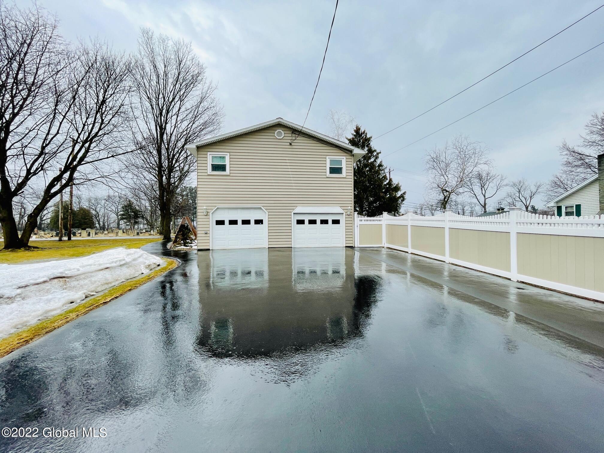 Nicely Paved Driveway