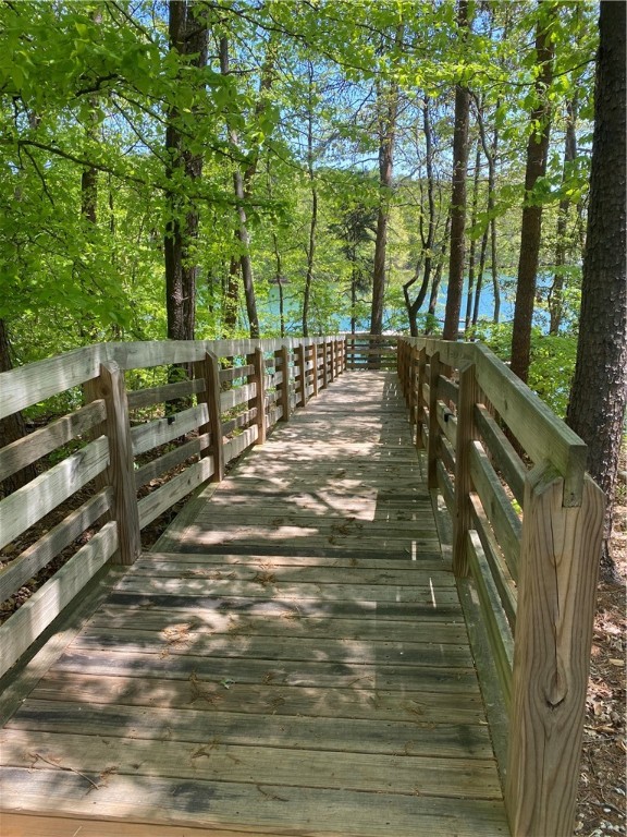 0 McAlister Road, Unit LOT 82 West Union, SC 29696 - Photo 8 of 13 walkway from Pavilion to boat slips