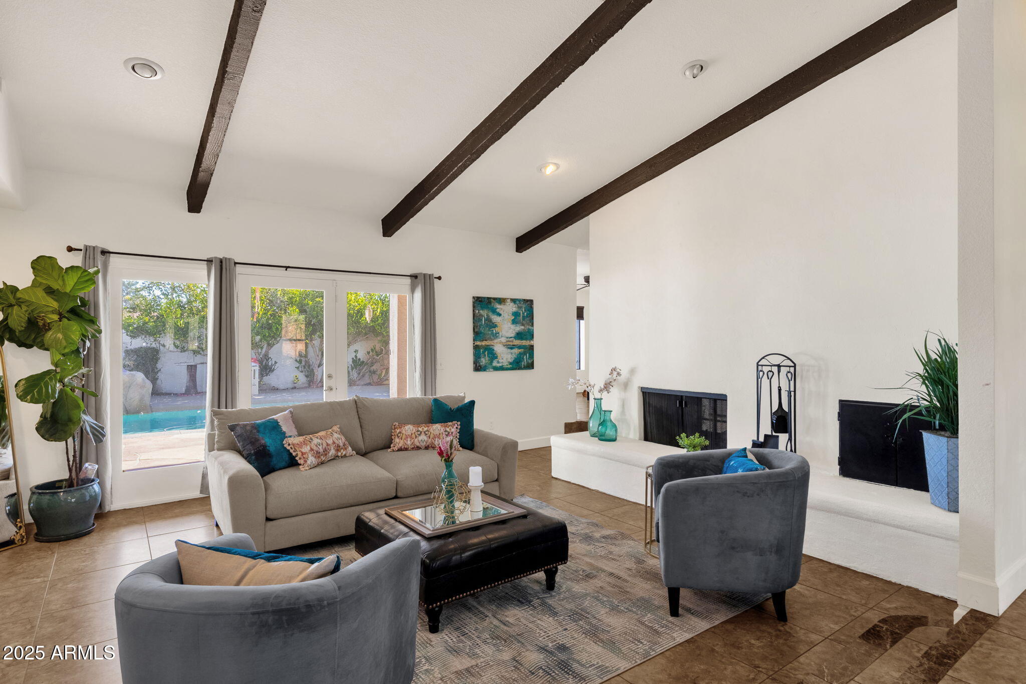 89 North Riata Street Gilbert, AZ 85234 - Photo 8 of 40 a living room with furniture and a large window