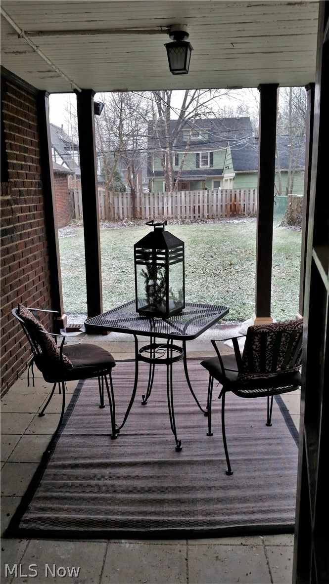 3147 Chadbourne Road Cleveland, OH 44120 - Photo 19 of 30 Covered back patio