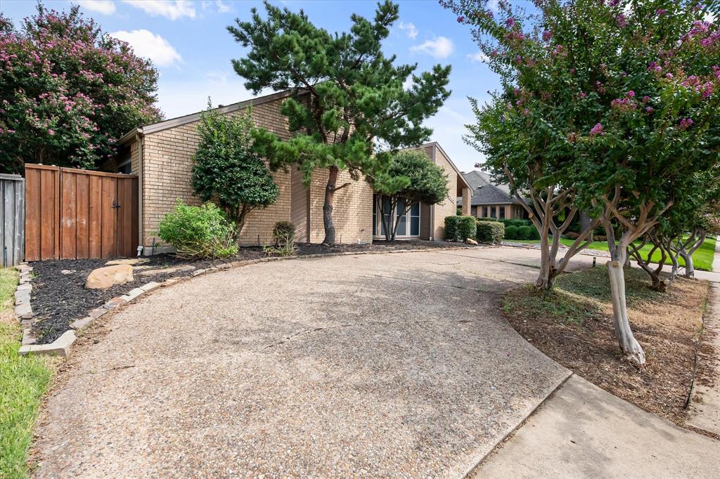 1036 Clinton Street Carrollton, TX 75007 - Photo 38 of 40 Mid-century home featuring brick siding