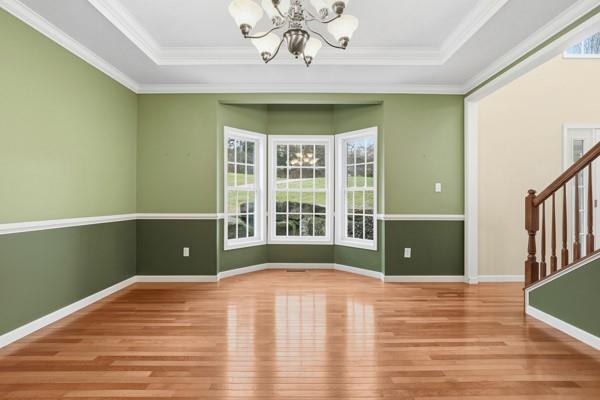2338 Nicholson Road Sewickley, PA 15143 - Photo 5 of 44 The dining room has a by window and flows into the kitchen.