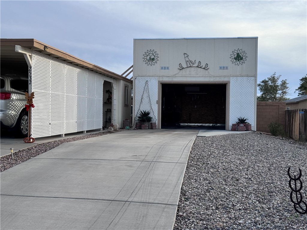 2532 Morgan Road Fort Mohave, AZ 86426 - Photo 3 of 29 View of front of home with driveway