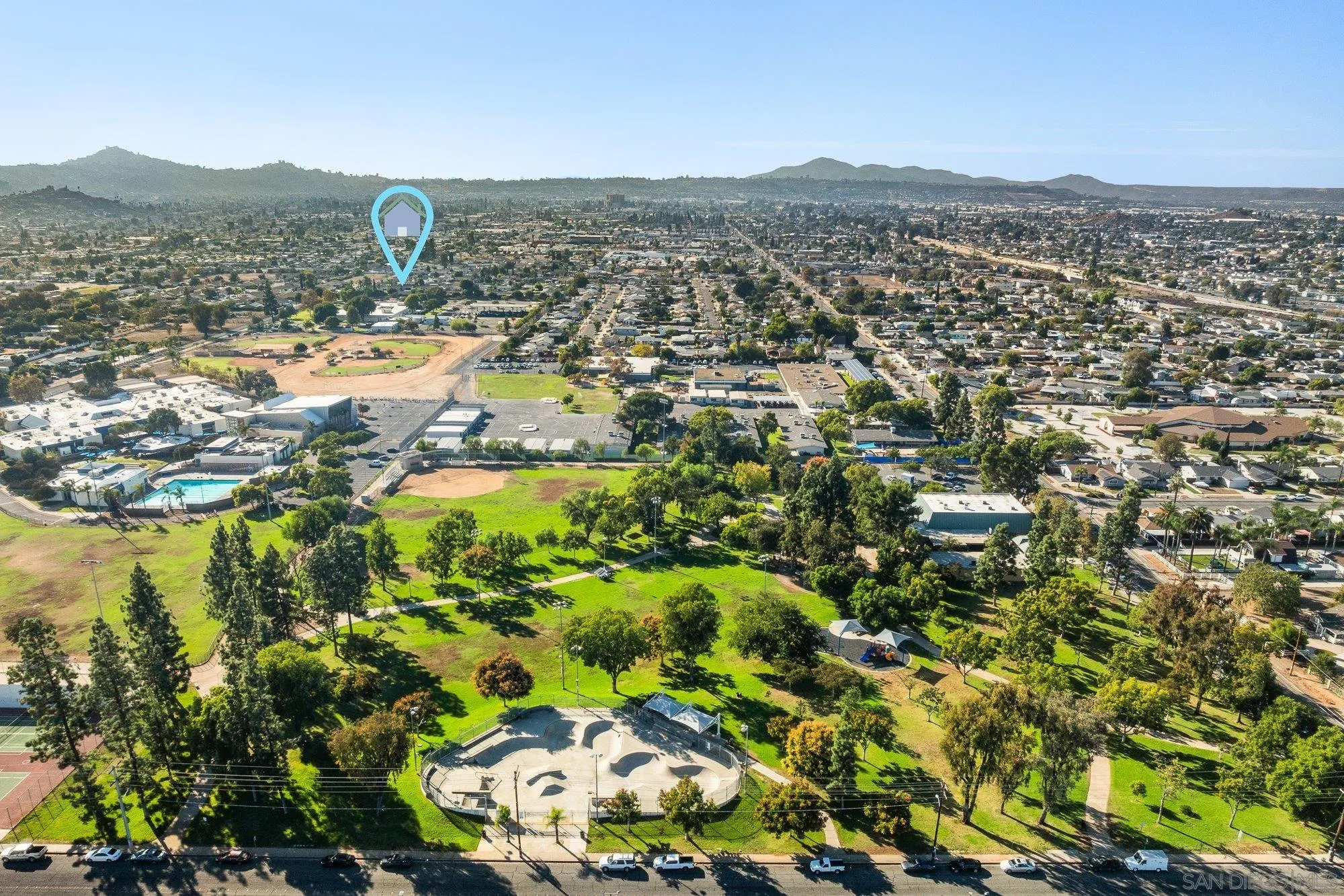 222 Gull Place El Cajon, CA 92019 - Photo 48 of 53 a view of a city