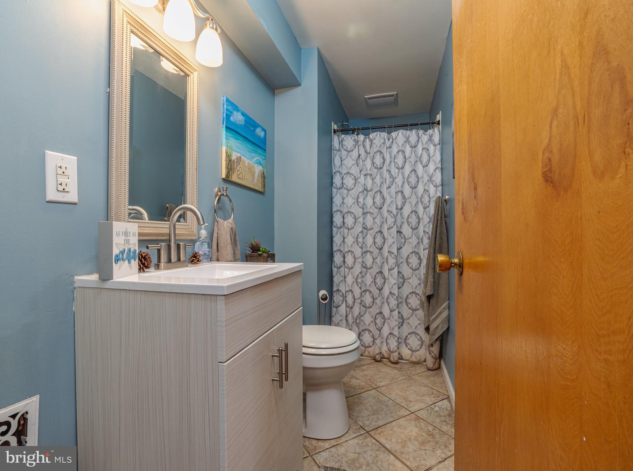 718 Lancing Road West Deptford, NJ 08096 - Photo 13 of 31 Full Bathroom downstairs with shower