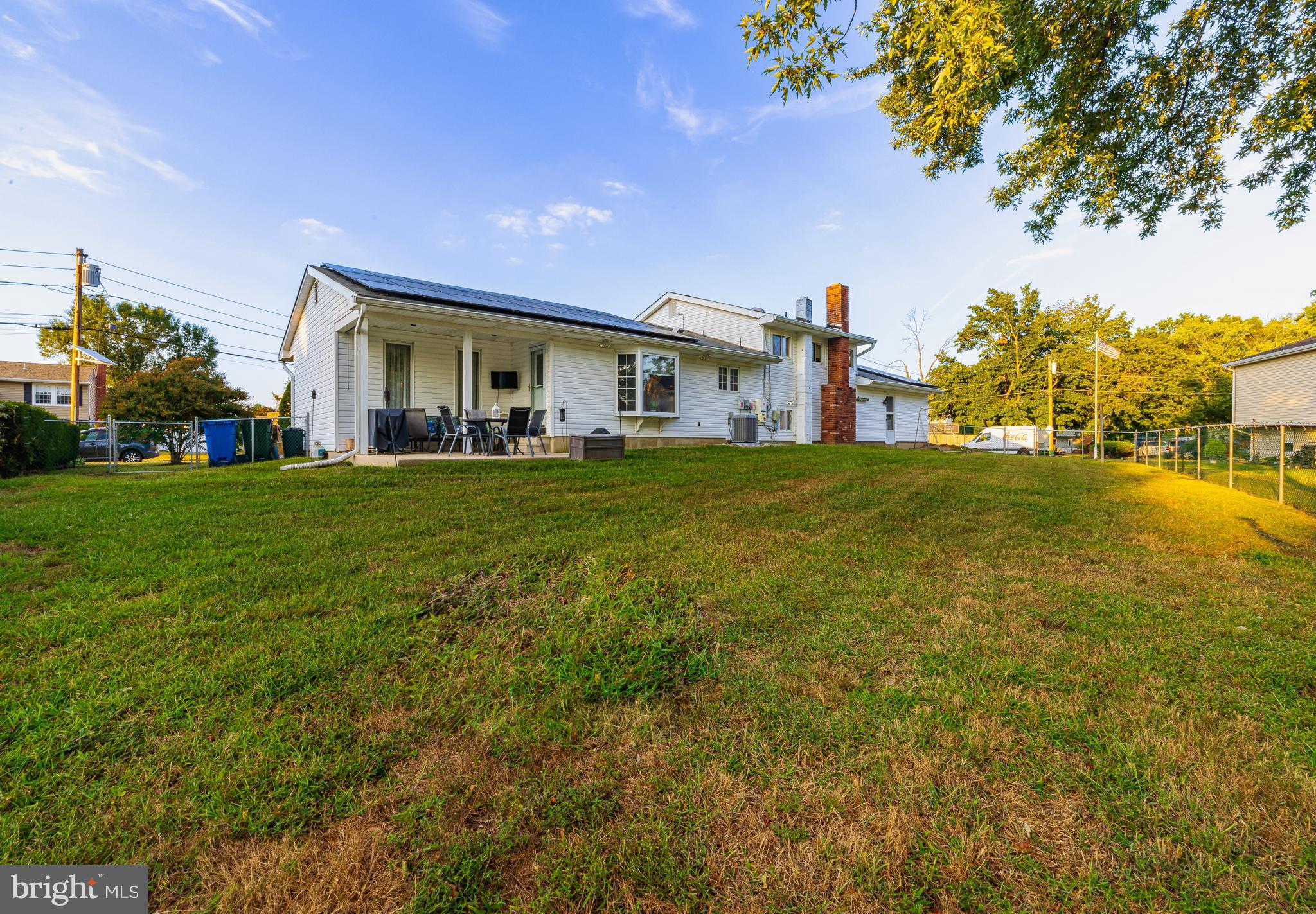 718 Lancing Road West Deptford, NJ 08096 - Photo 8 of 31 View of backyard with covered concrete patio