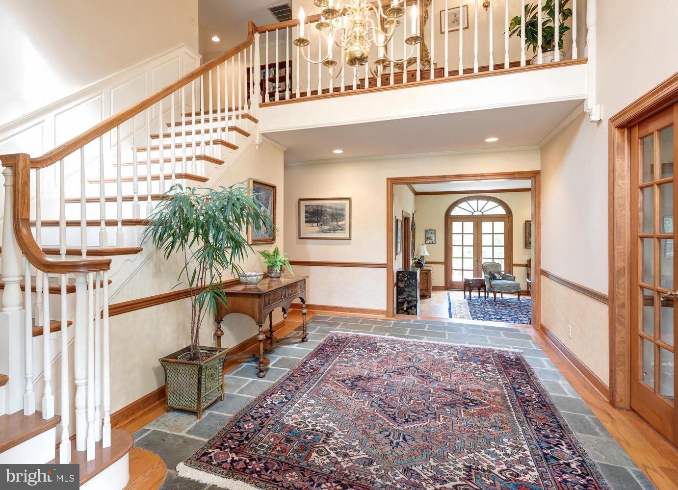 1929 Welsh Valley Road Malvern, PA 19355 - Photo 4 of 36 Two story foyer with slate tile