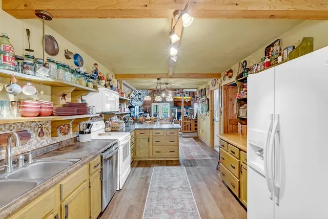 a view of storage and utility room