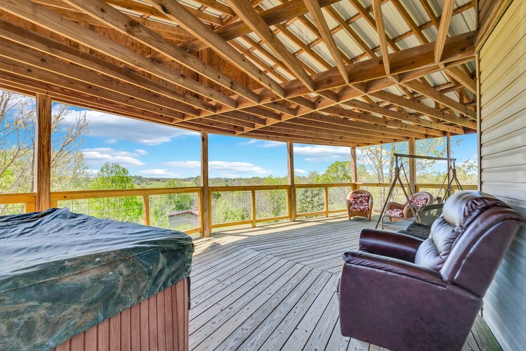355 Dillon Gribble Road Sparta, TN 38583 - Photo 36 of 45 a view of living room with furniture and floor to ceiling windows