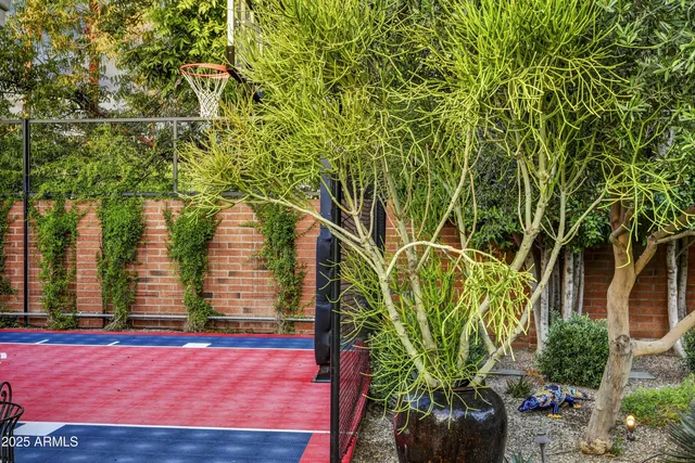 an aerial view of a houses