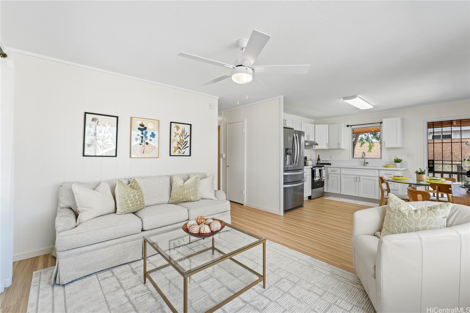 125 Milo Lane Honolulu, HI 96813 - Photo 5 of 16 a living room with furniture and wooden floor