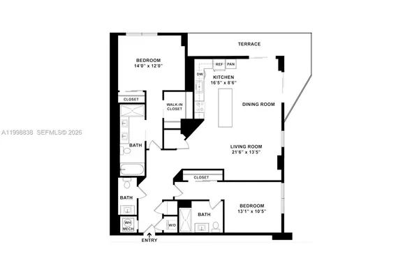 $5,260 | 101 Diplomat Parkway, Unit 1201, Hallandale Beach, FL 33009