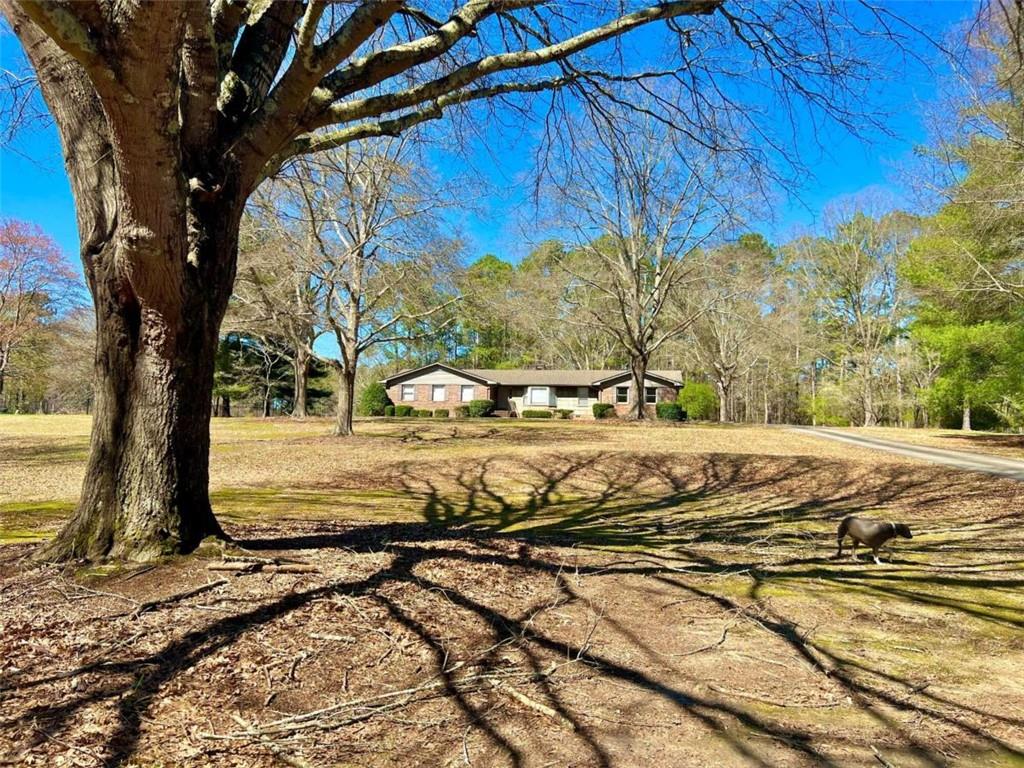 584 Denton Road Cedartown, GA 30125 - Photo 1 of 1 a view of a yard with wooden fence
