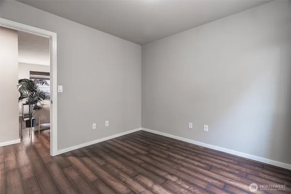 wooden floor in an empty room