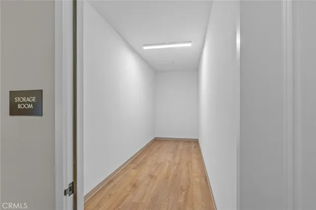 a view of a hallway view with staircase