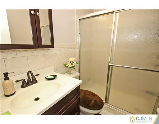 19 New Road Kendall Park, NJ 08824 - Photo 15 of 21 a bathroom with a sink and a mirror