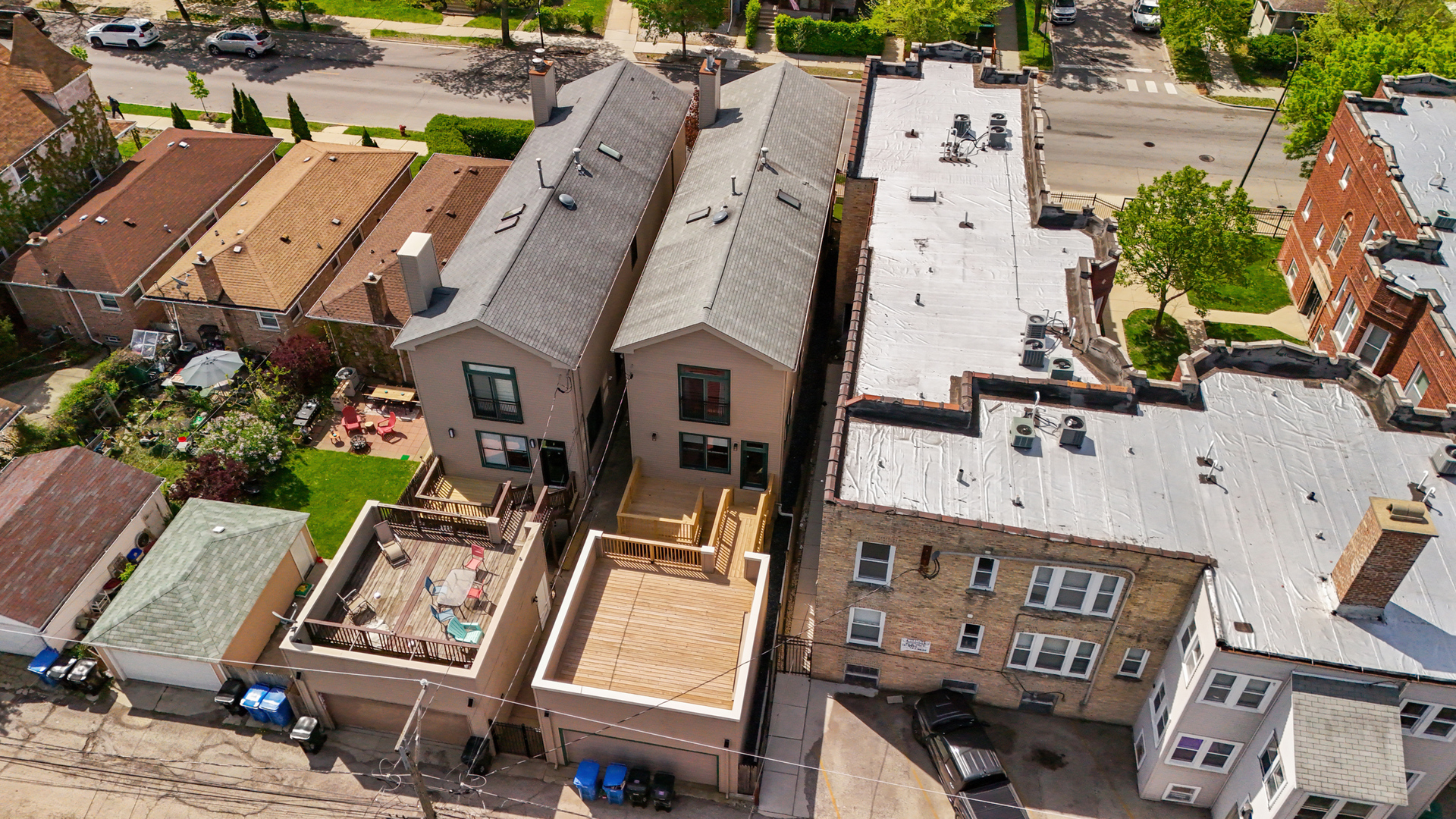 4038 West Addison Street Chicago, IL 60641 - Photo 29 of 33 an aerial view of a city