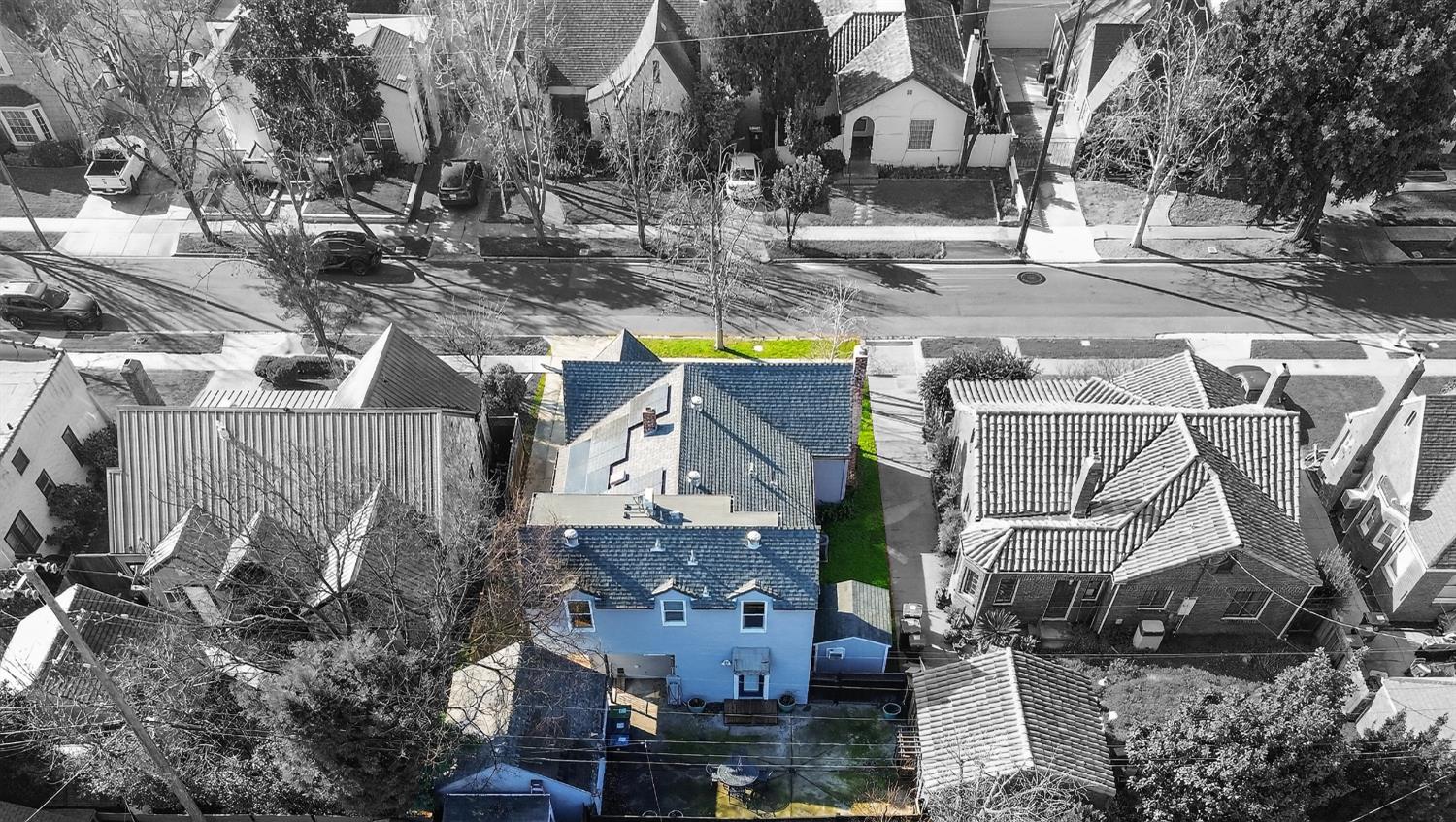 2644 Crafton Way Stockton, CA 95204 - Photo 46 of 50 a aerial view of residential houses with outdoor space