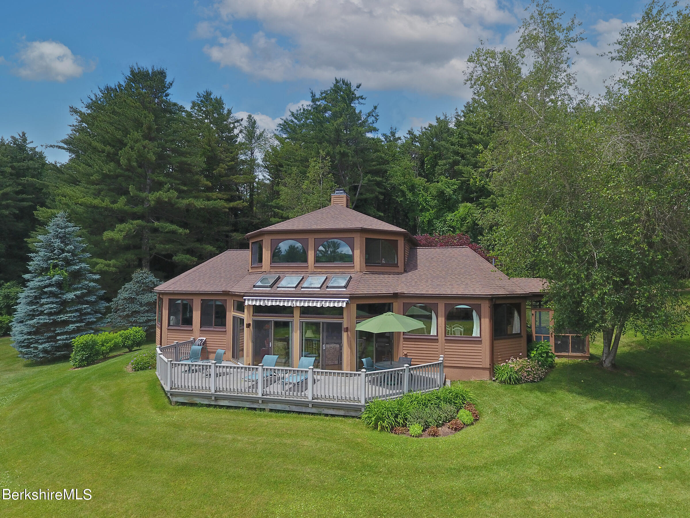 19 Hawthorne Road, Unit HV 17 Stockbridge, MA 01262 - Photo 44 of 53 DECK SIDE VIEW