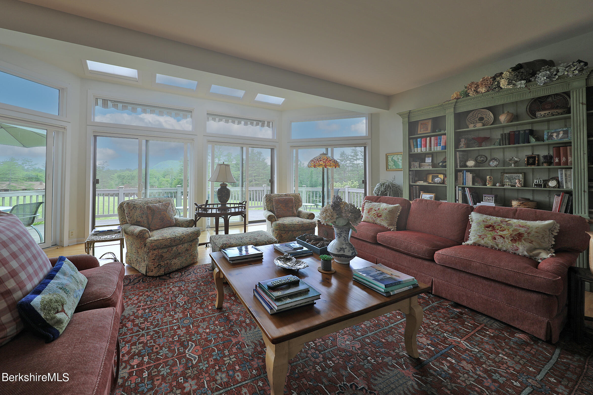 19 Hawthorne Road, Unit HV 17 Stockbridge, MA 01262 - Photo 8 of 53 WALL OF GLASS TAKES IN THE VIEW