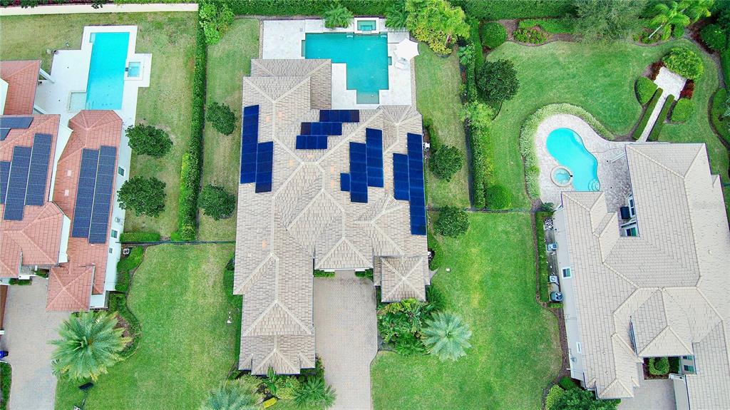 6219 Tiroco Way Windermere, FL 34786 - Photo 26 of 72 an aerial view of a house with outdoor space and swimming pool
