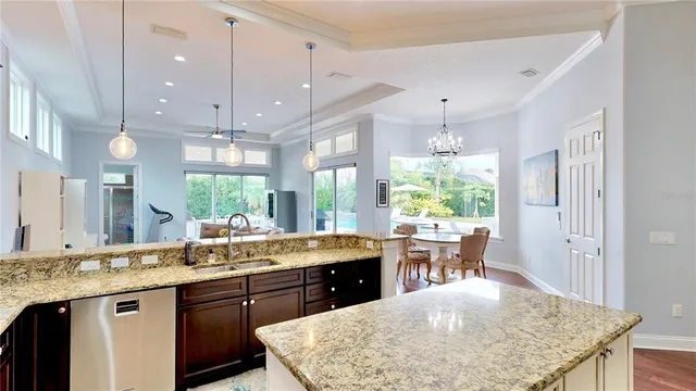 a bathroom with a tub and shower