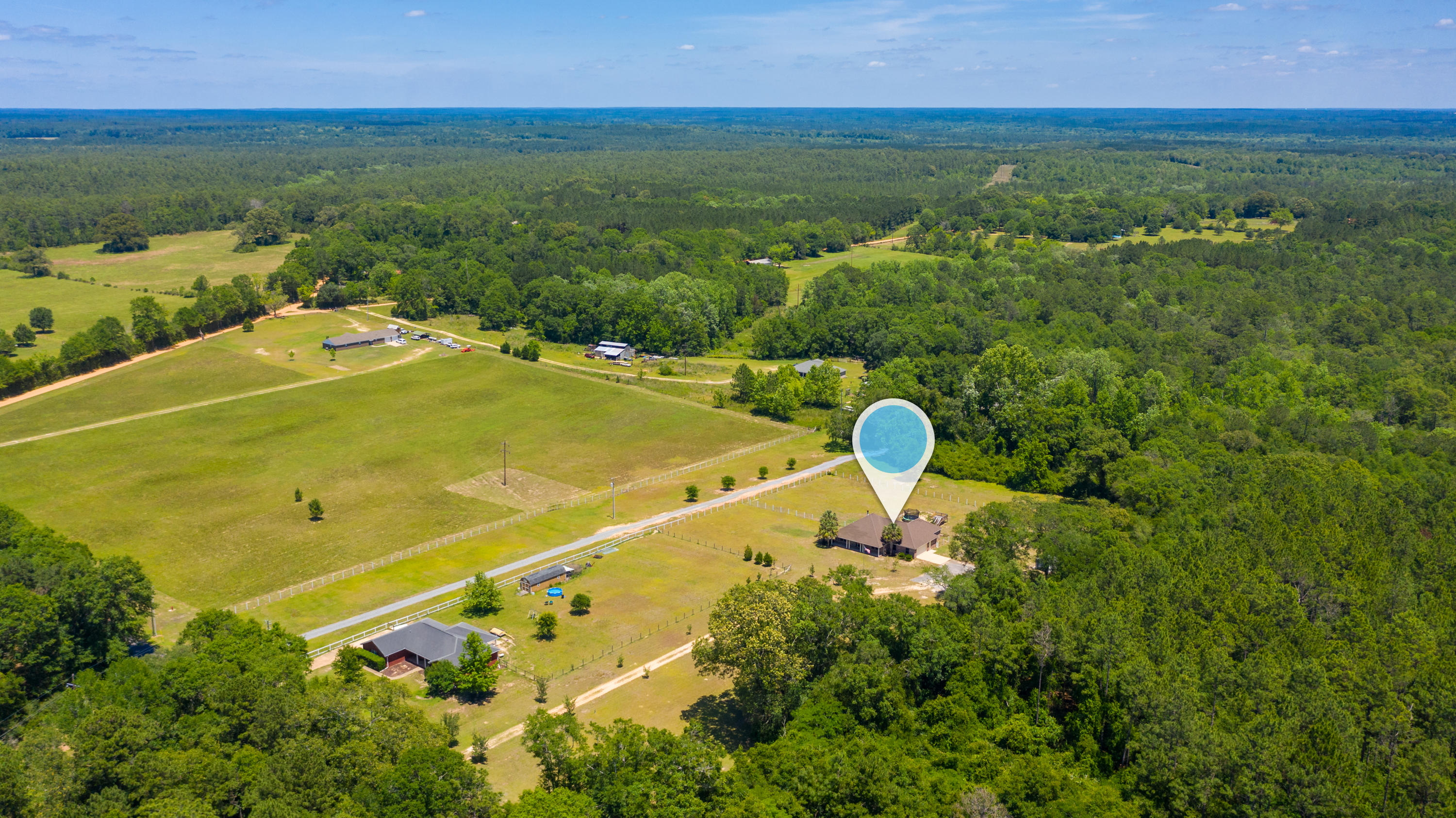 6589 Old River Road Baker, FL 32531 - Photo 39 of 49 a view of a tennis court
