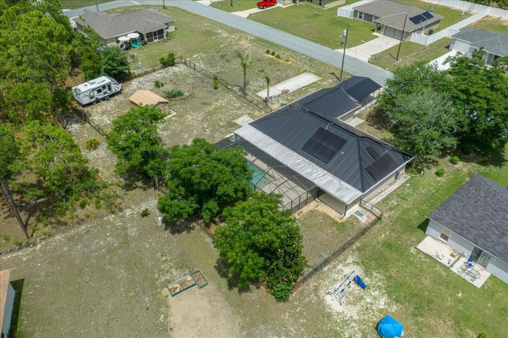 234 Locust Lane Ocala, FL 34472 - Photo 8 of 71 an aerial view of house with yard