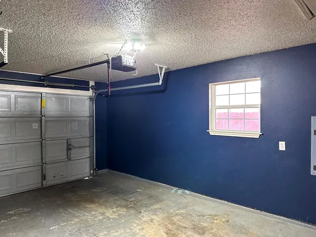 a backyard of a house