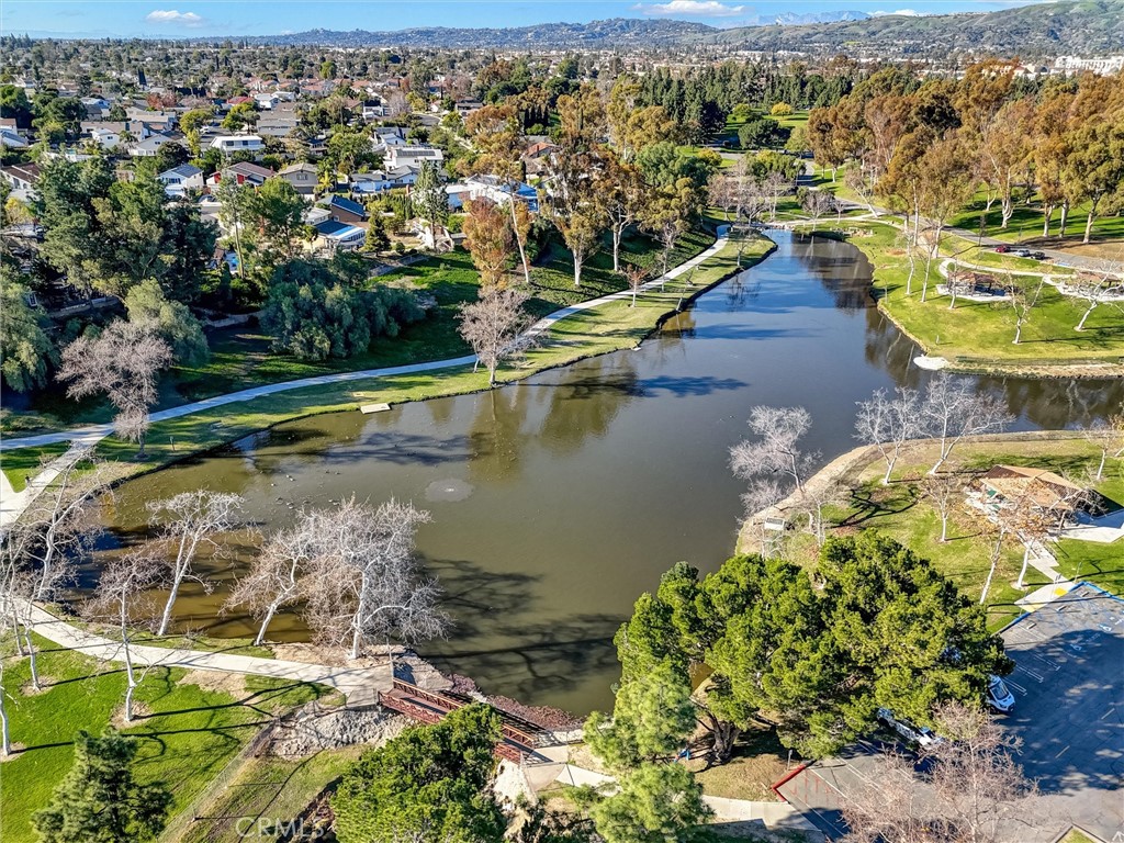 3000 Associated Road, Unit 60 Fullerton, CA 92835 - Photo 49 of 51 an aerial view of residential houses with outdoor space
