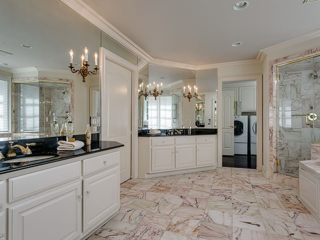 3305 Westover Road Durham, NC 27707 - Photo 17 of 25 Marble Master Bath