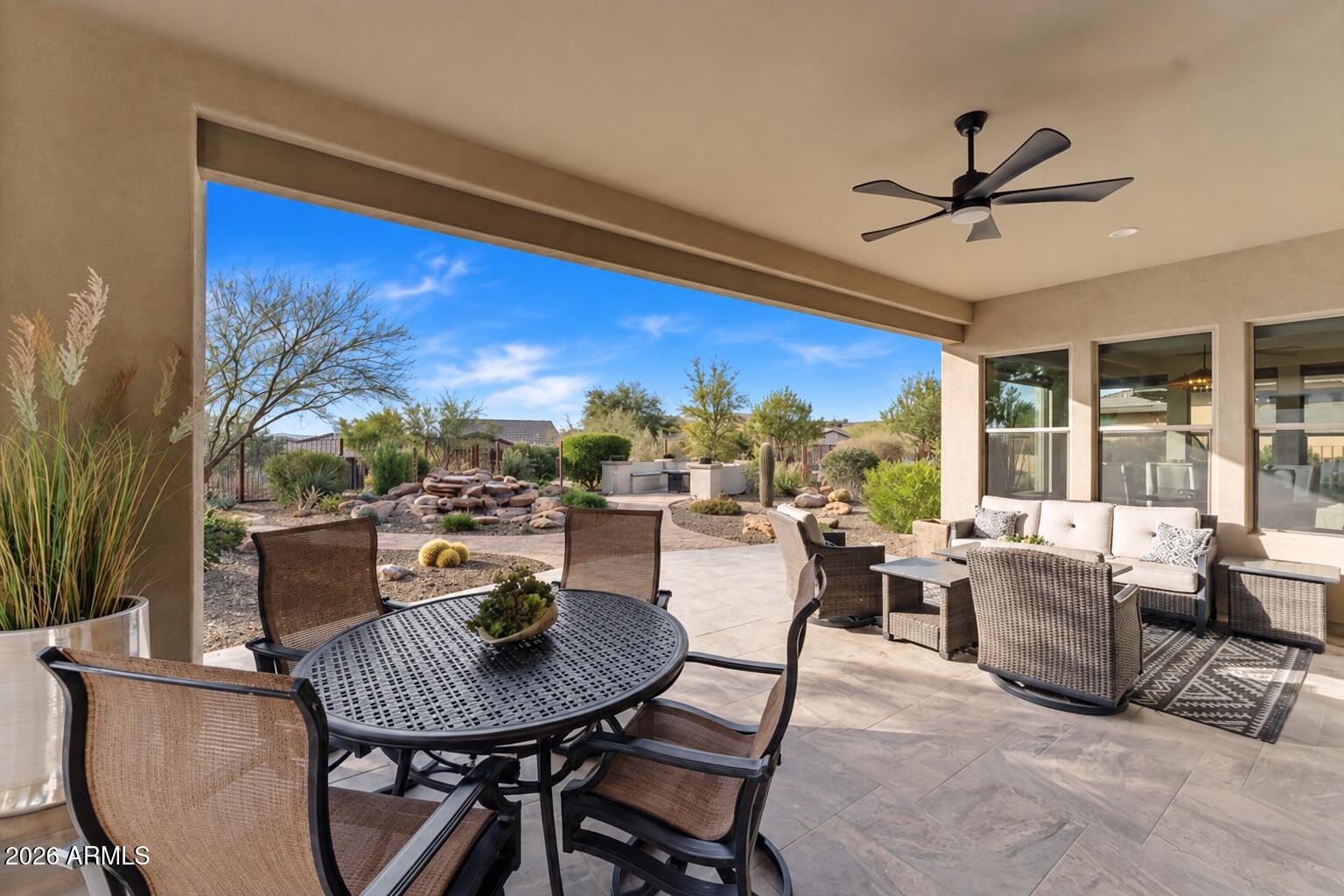 3385 Rising Sun Ridge Wickenburg, AZ 85390 - Photo 5 of 35 Large covered patio
